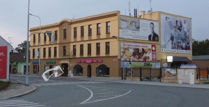 Vchod do průjezdu k Cyklozone.cz